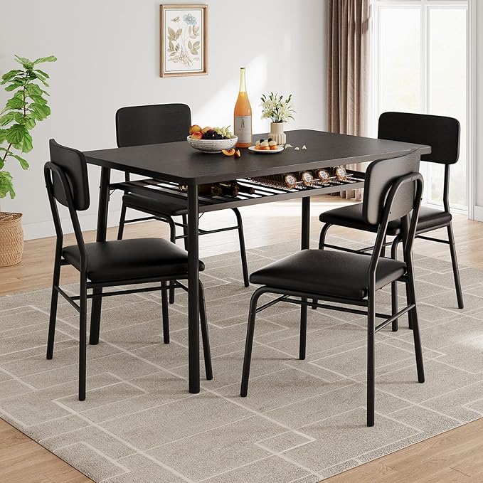 GAOMON 5-Piece Dining Table Set by GAOMON