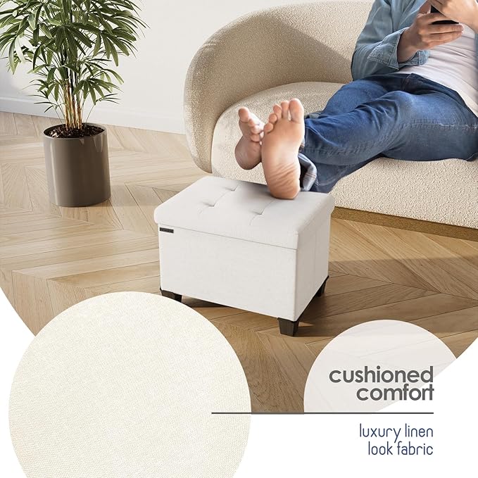 STORAGEBUD Storage Ottoman Cube - Image 7