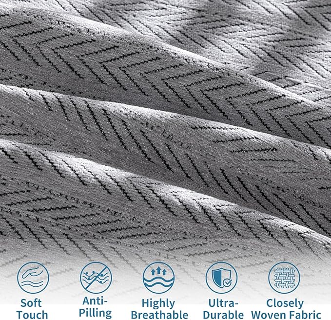 Nobildonna Sofa Chair Cover Waterproof Soft Thicken Chenille Cushion Couch Cover - Image 6