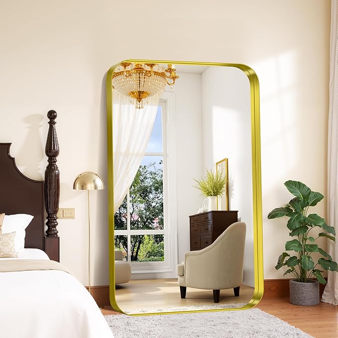 FORBATH 60x36 Inch Large Bathroom Mirror - Image 5