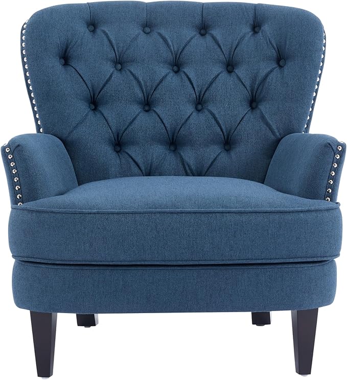 Ball & Cast Accent Chair, Mid-Century Lounge Living Room Chairs - Image 5