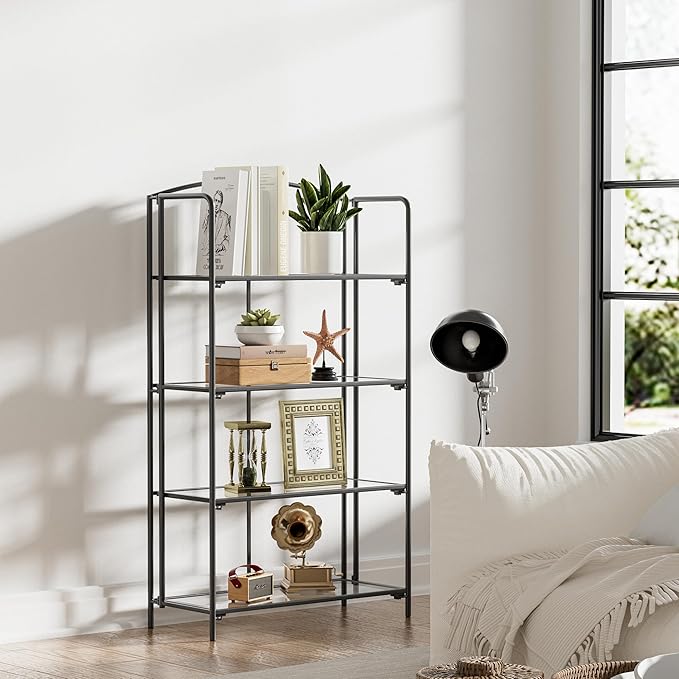 Crofy No Assembly Folding Bookshelf - Image 2