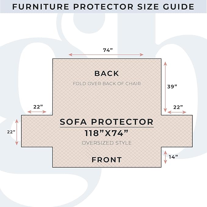 Great Bay Home Reversible Patchwork Sofa Cover - Image 4