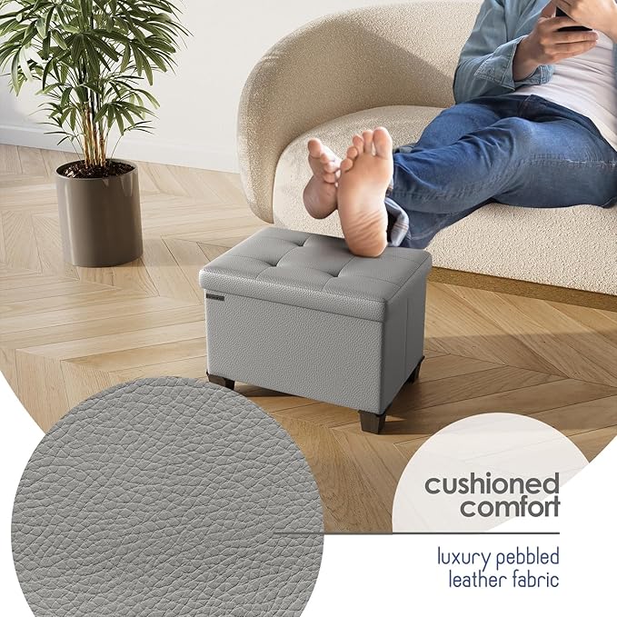 STORAGEBUD Storage Ottoman Cube - Image 7