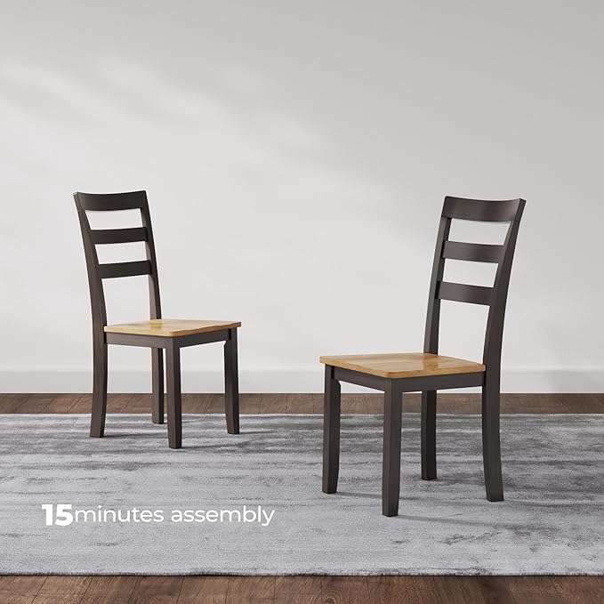 Signature Design by Ashley Gesthaven Solid Wood Frame Dining Chair, - Image 8