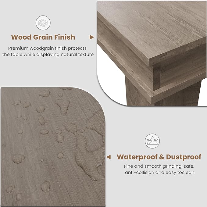 GarveeHome Farmhouse Dining Table - Image 8