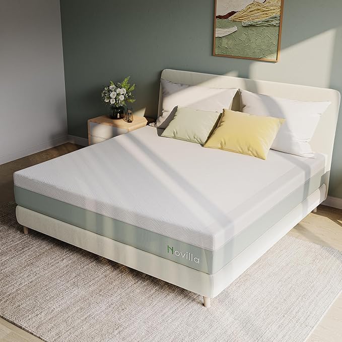 Novilla Mattress Twin Size, 12 Inch Gel Memory Foam Mattress in a Box - Image 5