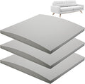 moonoom 22"x22" Couch Cushion Support, Curved High Density Foam Replacement by moonoom