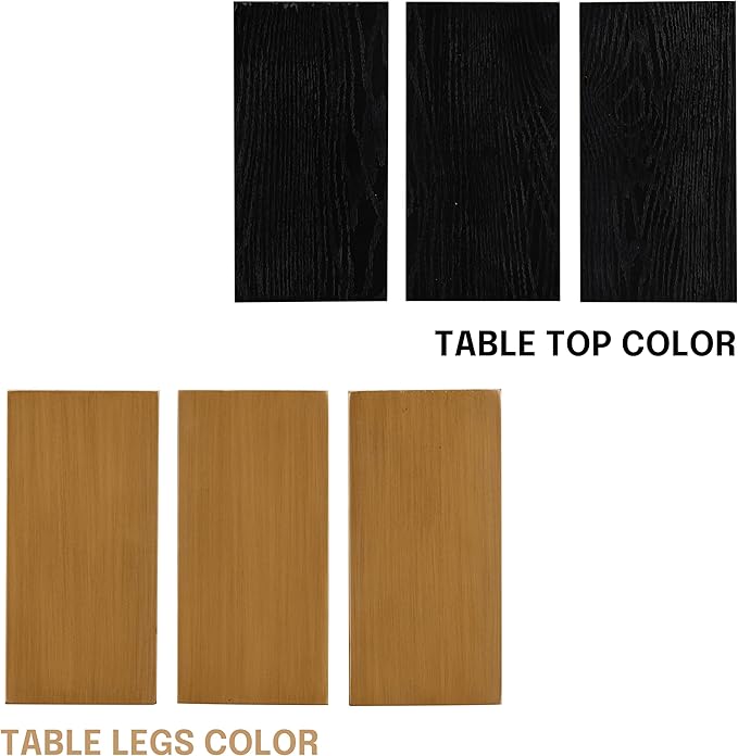 NTC 40 Inch Tribase Boho Wooden Round Coffee Table - Image 6