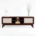 Bme Jasper Deluxe TV Console Table, Pre-Assembled Entertainment Center by Bme