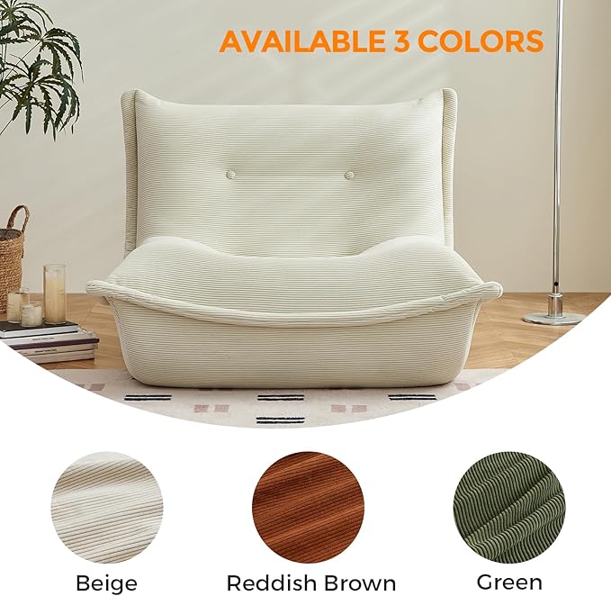 Bean Bag Chairs for Adults Giant BeanBag Chair Sofa Memory Foam Bean Bag Chair - Image 5
