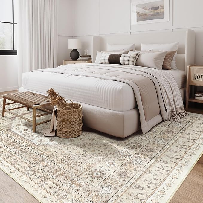 zesthome 7x9 Area Rug, Super Soft Washable Rugs - Image 7
