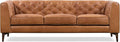 POLY & BARK Essex Sofa in Full-Grain Pure-Aniline Italian Tanned Leather in by POLYBARK