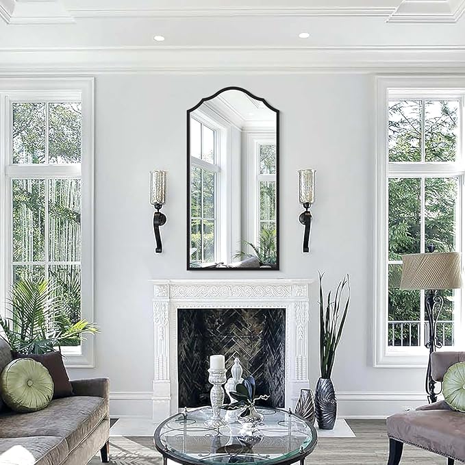 Arched Bathroom Mirror for Wall - Image 9