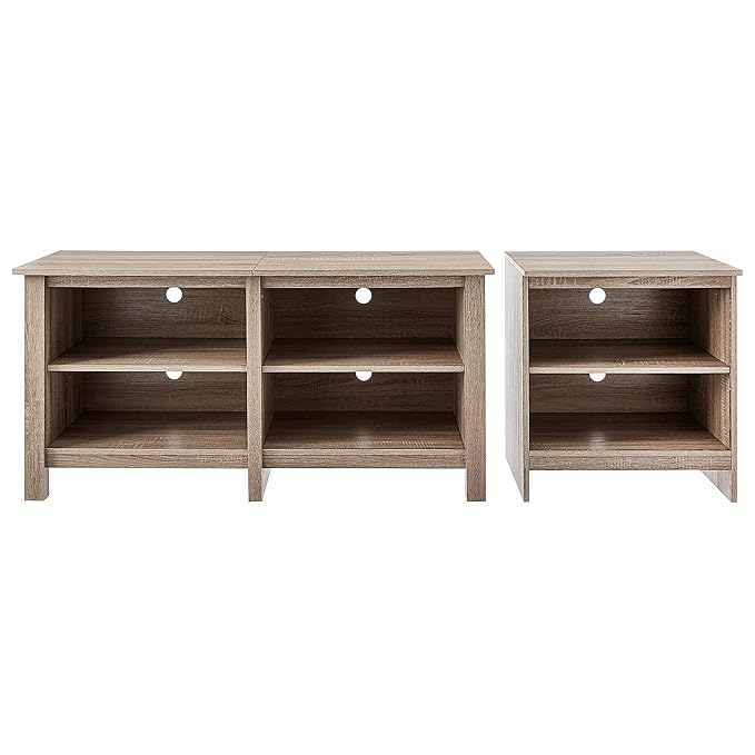 ROCKPOINT 70inch TV Stand Storage Media Console Entertainment Center - Image 3