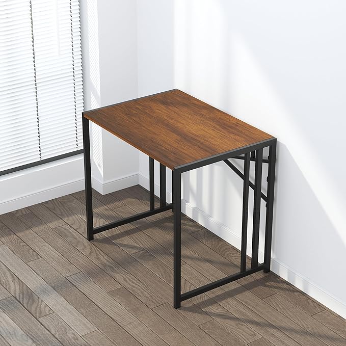 32 inch Folding Small Desk, Writing Gaming Computer Camping Desk - Image 7