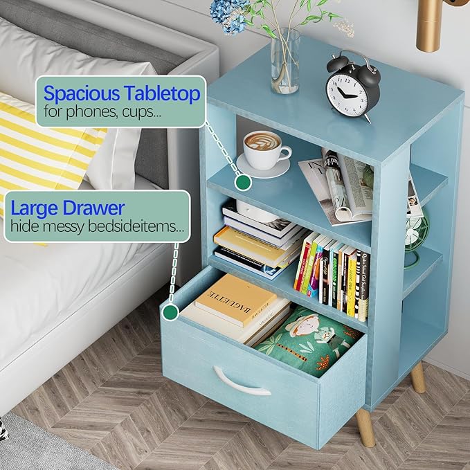 Night Stand, Nursery Side Table - Image 6