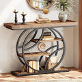 Huuger 41.3 Inch Entryway Table, Industrial Console Sofa Table by Huuger