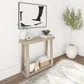 Plank+Beam Solid Wood Console Table by PlankBeam