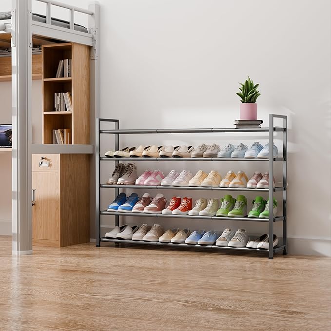 Bumusty 5-Tier Long Expandable Shoe Rack - Image 7