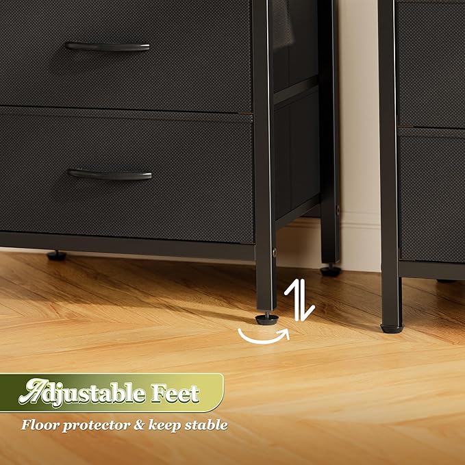 Huuger Night Stand Set of 2, Nightstand - Image 9