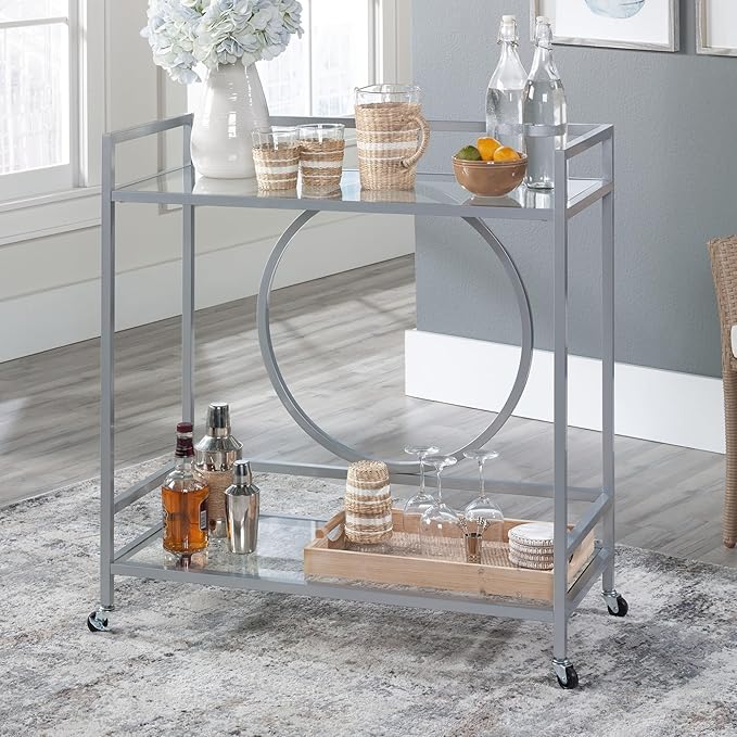 Sauder International Lux Bar Cart - Image 4