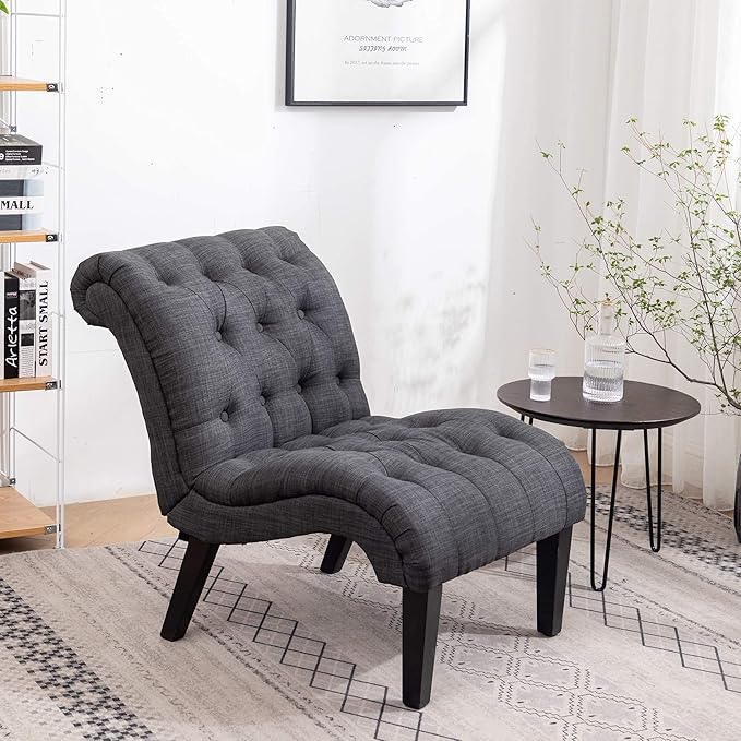 Yongqiang Upholstered Accent Chair - Image 4