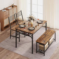 Dining Table Set for 4, Kitchen Table for 4 by SLEKVERSA
