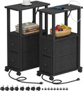 TUTOTAK Small Narrow End Tables, Side Tables by WelcometotheTUTOTAKHome