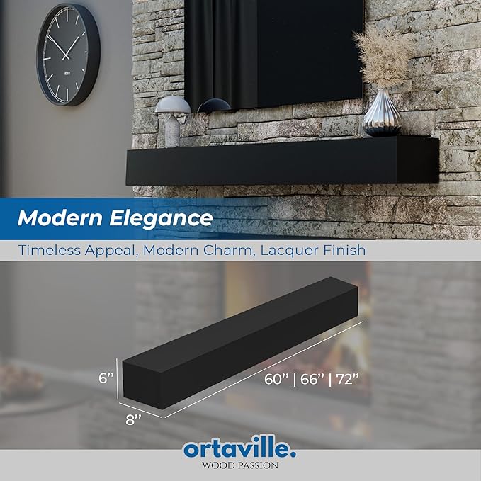 60" Floating Mantel Shelf - Image 3