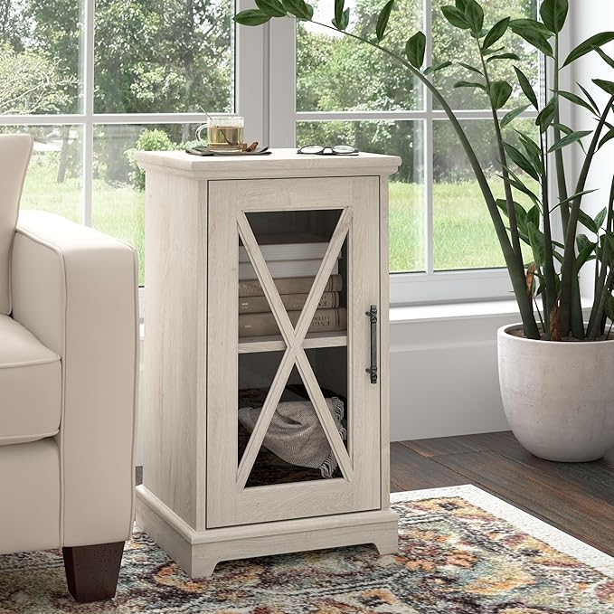 Bush Furniture Lennox Small Farmhouse End Table - Image 2