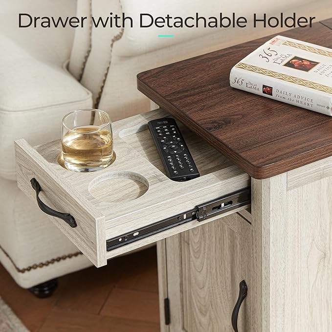 LINSY HOME Farmhouse End Table - Image 6