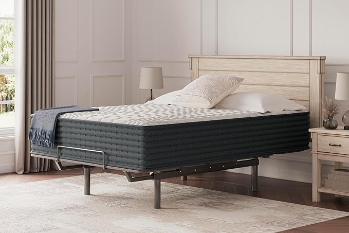 Signature Design by Ashley Hybrid 1300 13 Inch Plush Gel Memory Foam Mattress - Image 7