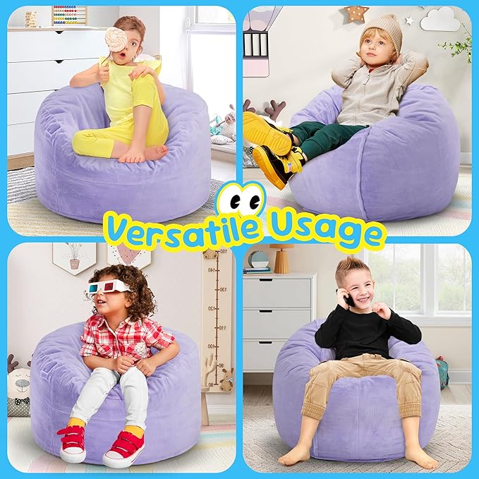 Hobestluk Bean Bag Chairs 2.5FT Bean Bag Chair - Image 5