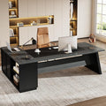 Tribesigns 78" L-Shaped Executive Desk, Large Modern Office Desk by Tribesigns