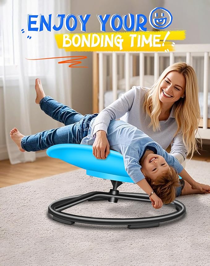 Spinning Chair for Autistic Kids, Sensory Swivel Chair, 220LBS Weight Capacity - Image 7