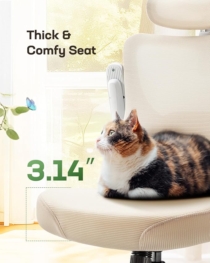 Marsail Ergonomic Office Chair: Office Computer Desk Chair - Image 6