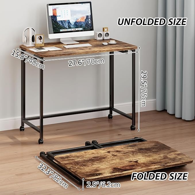 JSB Small Folding Computer Desk - Image 3