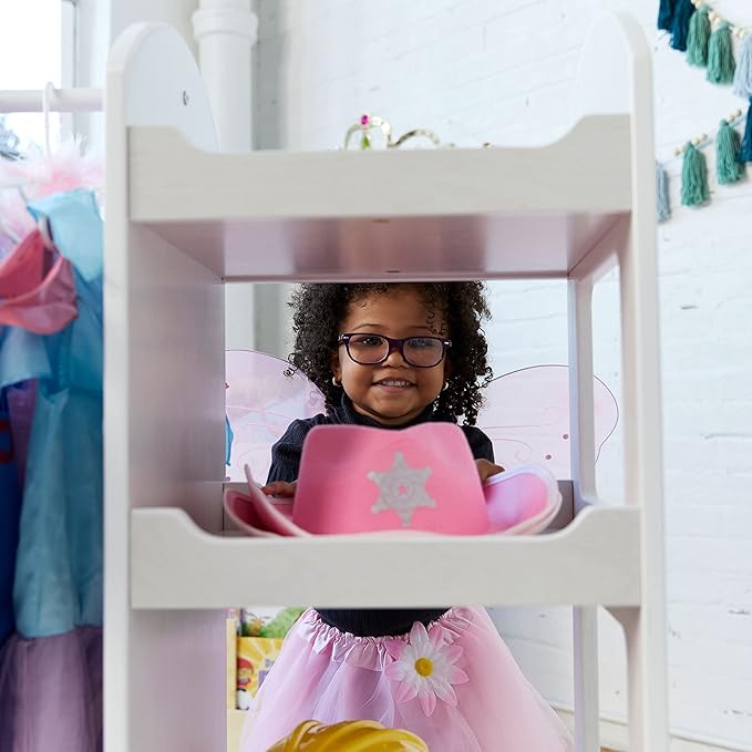 ECR4Kids Dress Up Center with Mirror, Costume Organizer - Image 11