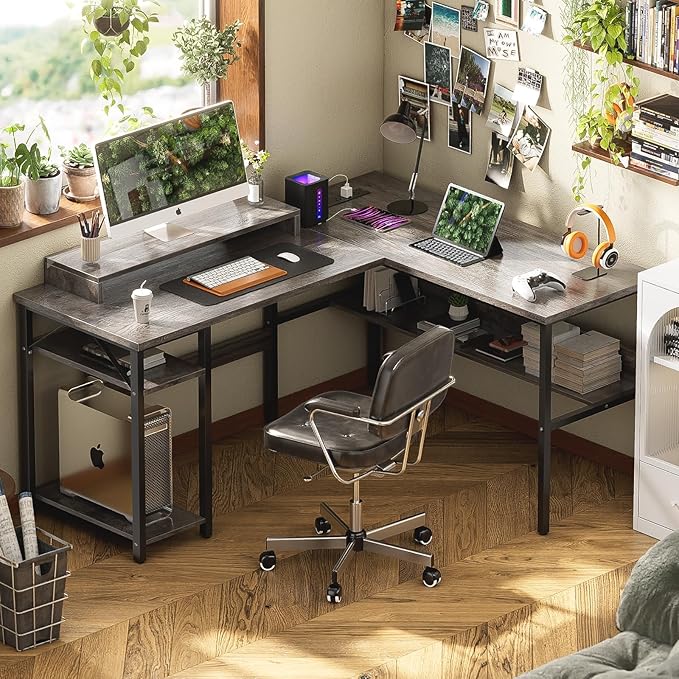 Unikito Reversible L Shaped Desk - Image 2