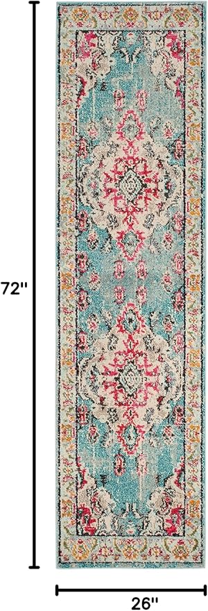 SAFAVIEH Monaco Collection Runner Rug - Image 2