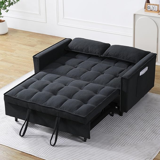 Ball & Cast Convertible Sleeper Sofa Bed, Convertible Pull Out Couch - Image 6