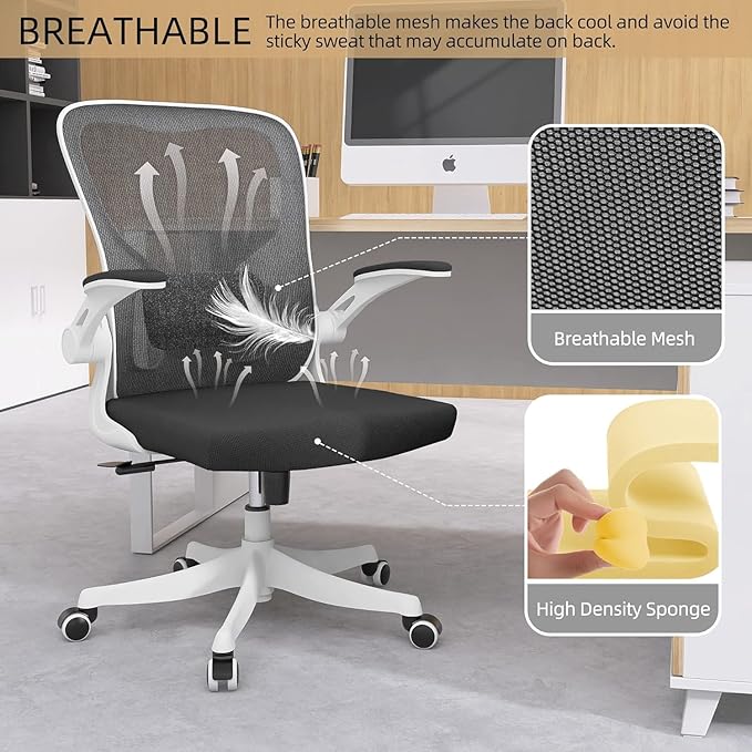 Ergonomic Office Chair, High-Back Mesh Computer Desk Chair - Image 8