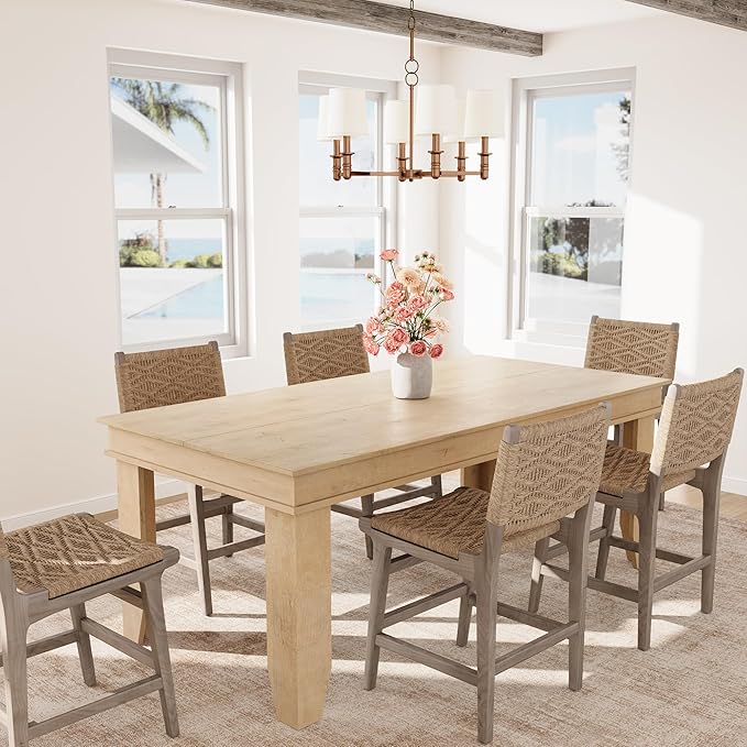 GarveeHome Farmhouse Dining Table - Image 3