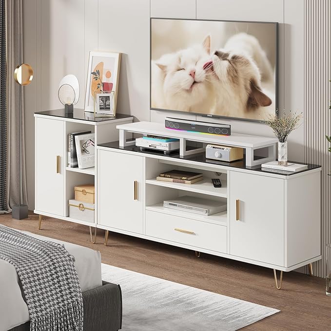 45" Large TV Riser for 32-60 inch TV, TV Riser Stand Shelf - Image 2