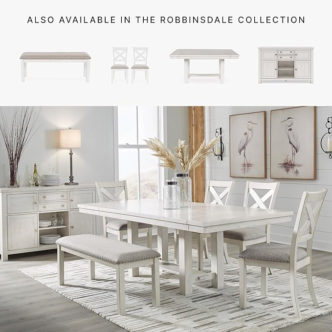 Signature Design by Ashley Robbinsdale Large Upholstered 48" W Dining Bench - Image 8