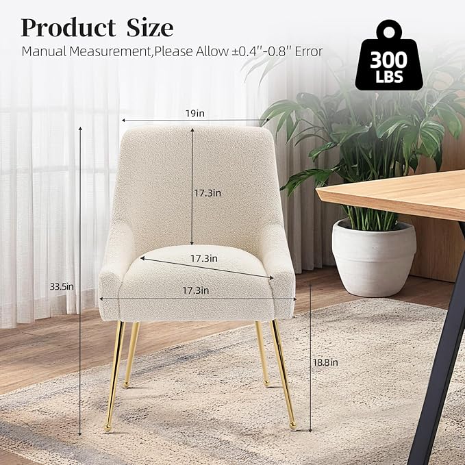 Modern Velvet Dining Chairs Set of 6, Contemporary Upholstered Furniture - Image 3