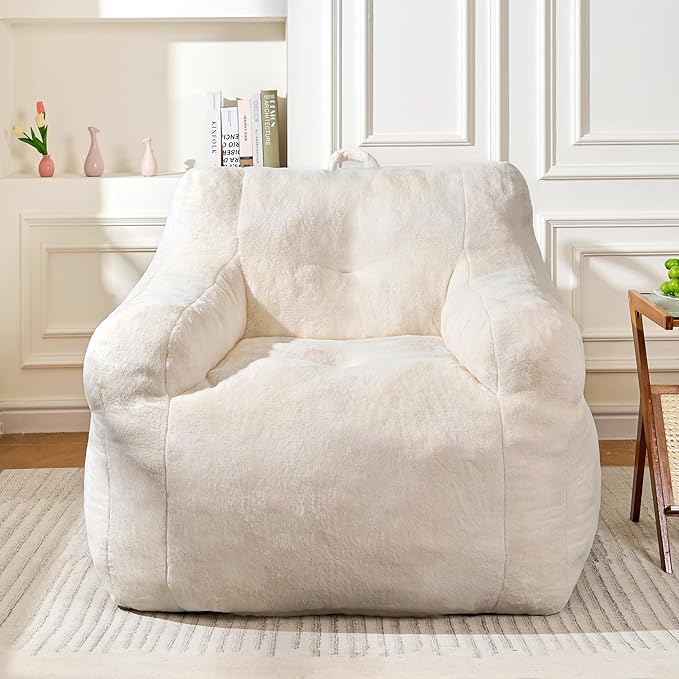 Giant Bean Bag Chairs for Adults and Kids, 3FT Bean Bag Chair by Cvortll