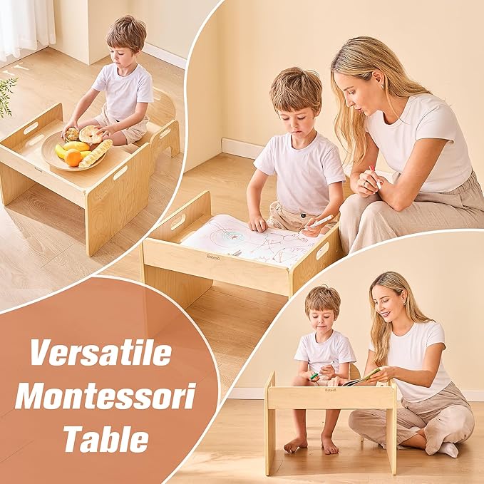 Montessori Weaning Table and Chair Set - Image 3