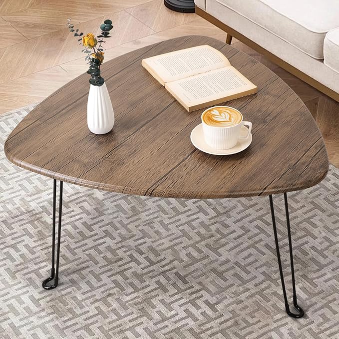 Folding Coffee Table for Living Room Small Wooden Folding Tables - Image 2